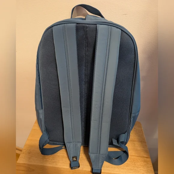 Calvin Klein Jeans Blue Backpack Durable Fabric - Picture 4 of 4